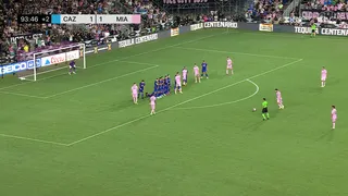 ¡Notable! Lionel Messi anotó golazo de tiro libre y dio triunfo a Inter Miami sobre Cruz Azul