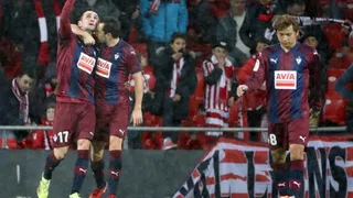 Eibar y Fabián Orellana rescataron un empate ante Athletic de Bilbao en España