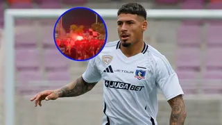 Alan Saldivia fue dañado por fuego artificial en hotelazo de Colo Colo en Fortaleza
