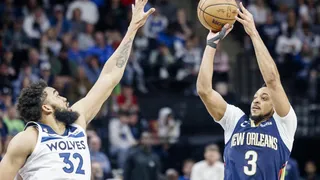 Minnesota venció a los Pelicans en la última jornada de temporada regular en la NBA