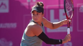 La chilena Bárbara Gatica fue expulsada del tenis