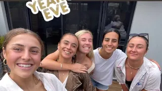 “Cote” Rojas ya celebró la llegada del 2024 en Australia