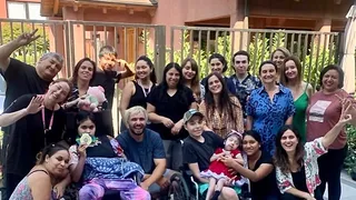 Lucas Nervi se transformó en embajador de la Fundación Casa Familia