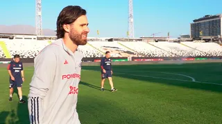 El último entrenamiento de la selección chilena antes de medirse a Paraguay