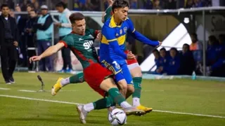 Zaguero que lesionó a jugador de Boca fue a visitarlo al hospital para ofrecerle disculpas