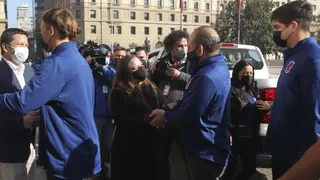 Los Cóndores fueron recibidos por el Presidente Gabriel Boric tras su clasificación mundialista