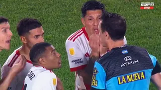 Arbitro que anuló gol a Paulo Díaz: “A los de River les costó entenderlo”