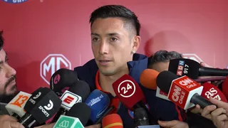 Rodrigo Echeverría y el microciclo: Me gané esta convocatoria a base de esfuerzo