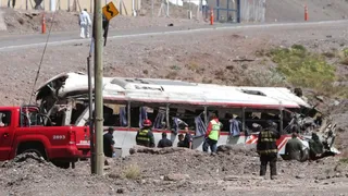 Joven que se salvó del accidente en Argentina: Le grité al chofer para que bajara la velocidad