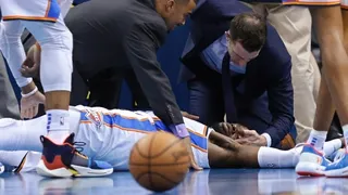 Jugador de Oklahoma City Thunder sufrió conmoción cerebral por fuerte golpe