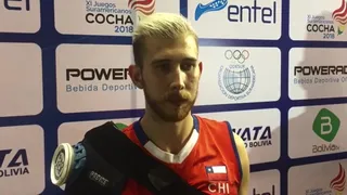 Capitán de Chile en voleibol tras triunfo ante Colombia: Nuestro objetivo es ser campeones