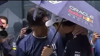 Sergio “Checo” Pérez cumplió su sueño de jugar con Iván Zamorano