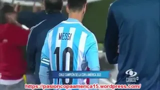 El ofensivo relato de la definición de penales entre Chile y Argentina