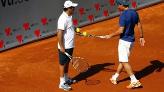 Nadal tuvo una nueva sesión de práctica en Viña del Mar