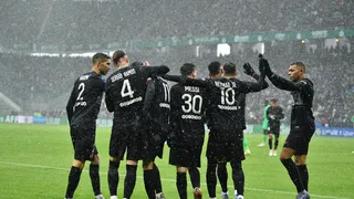 Marquinhos se robó las miradas en el debut de Sergio Ramos en PSG ante Saint-Etienne