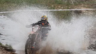 Matteo de Gavardo terminó octavo en fecha del mundial de Enduro en Francia