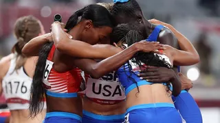La extraordinaria presentación de Estados Unidos en los 4×400 femeninos en Tokio 2020