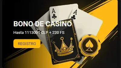 bono de bienvenida de casino: hasta $1.113.000 + 220 giros gratis