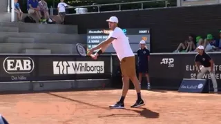 Nicolás Jarry quedó fuera de carrera en dobles de Bastad