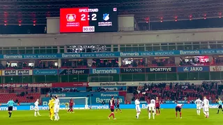 Bayer Leverkusen de Charles Aránguiz dejó escapar la victoria en amargo empate con Hoffenheim