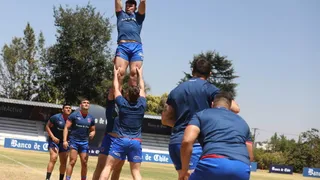 La selección nacional de rugby presentó a su nuevo auspiciador oficial