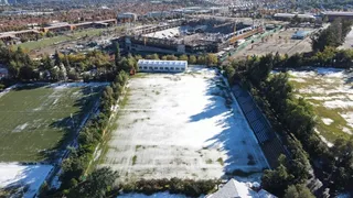 Universidad Católica compartió imágenes del nuevo San Carlos cubierto por la nieve