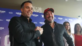 Fernando González y Nicolás Massú darán clases de tenis a escolares frente a La Moneda