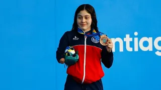 La emoción de Kiara Godoy tras su bronce en para natación: El camino fue muy duro