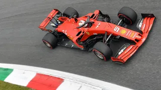 El Ferrari de Charles Leclerc fue el más rápido en las prácticas del GP de Monza