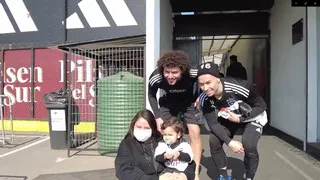 ¡Tremendo gesto! Pequeño hincha viral conoció a sus ídolos de Colo Colo