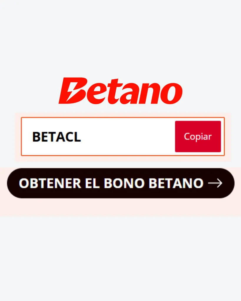 registrarse con el código promocional betano chile