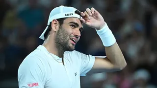 Matteo Berrettini se lesionó y es duda par el ATP de Brisbane