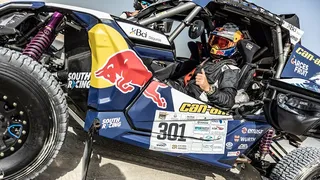 “Chaleco” López exhibirá en Antofagasta el vehículo con que ganó el Dakar