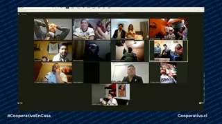 La Hinchada Cooperativa sufrió con el gol de Peñarol ante Colo Colo