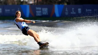 ¡Nueva medalla! Ignacia Holscher ganó bronce en weakeboard en Santiago 2023
