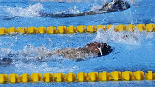Así fue el triunfo de Alberto Abarza para alcanzar el oro en los 100 metros espalda en Lima 2019