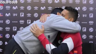 Insaurralde se disculpó con el canchero de Colo Colo: Estuvo de más esa puteada