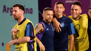 Di María entrenó al margen en primera práctica de Argentina para duelo con Australia