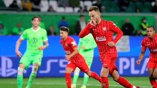 Sevilla rescató un empate ante Wolfsburgo gracias a la efectividad de Ivan Rakitic