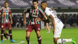 Santos y Fluminense protagonizaron reñido empate en el Brasileirao
