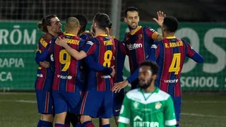 Pese a que le atajaron dos penales, Barcelona eliminó en el alargue a Cornellá en la Copa del Rey