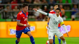 Pablo Parra se desahogó con un zurdazo para sellar el empate de Chile ante México