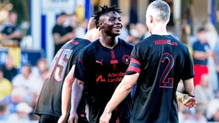 Midtjylland de Darío Osorio arrasó con equipo de octava división en la Copa de Dinamarca