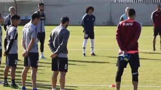 Antofagasta realizó un emotivo minuto de silencio por Ámbar Cornejo antes de su entrenamiento