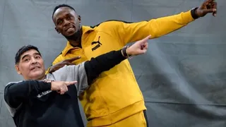 Maradona sobre un refuerzo para Gimnasia: Quería traer a Usain Bolt, pero no me lo venden