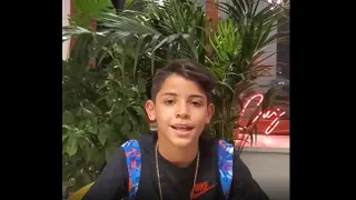 Hijo de Cristiano Ronaldo presentó su cuenta de Instagram en cuatro idiomas