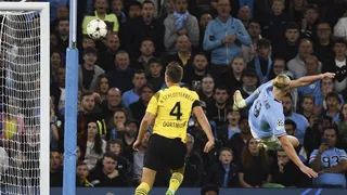 Haaland compite con Mbappe y Messi por el gol de la temporada en la Champions