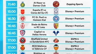 Partidos de hoy, viernes 29 de noviembre: Horarios y cómo ver fútbol en vivo