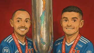 Marcelo Díaz se sumó a la tendencia Studio Ghibli y aprovechó de expresar su cariño a Charles Aránguiz