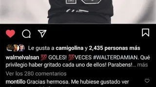 ¿Que se quede un año más? El mensaje de la mujer de Montillo que ilusiona a los hinchas de U. de Chile